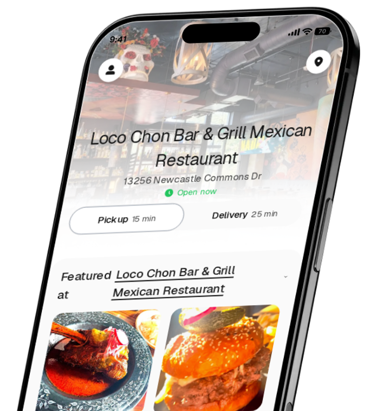 Loco Chon Bar & Grill Mexican Restaurant app preview